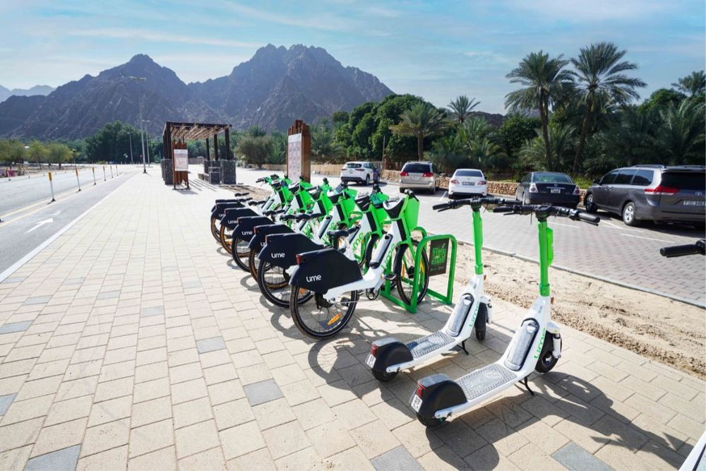 RTA begins operation of individual mobility stations at 11 sites in Hatta