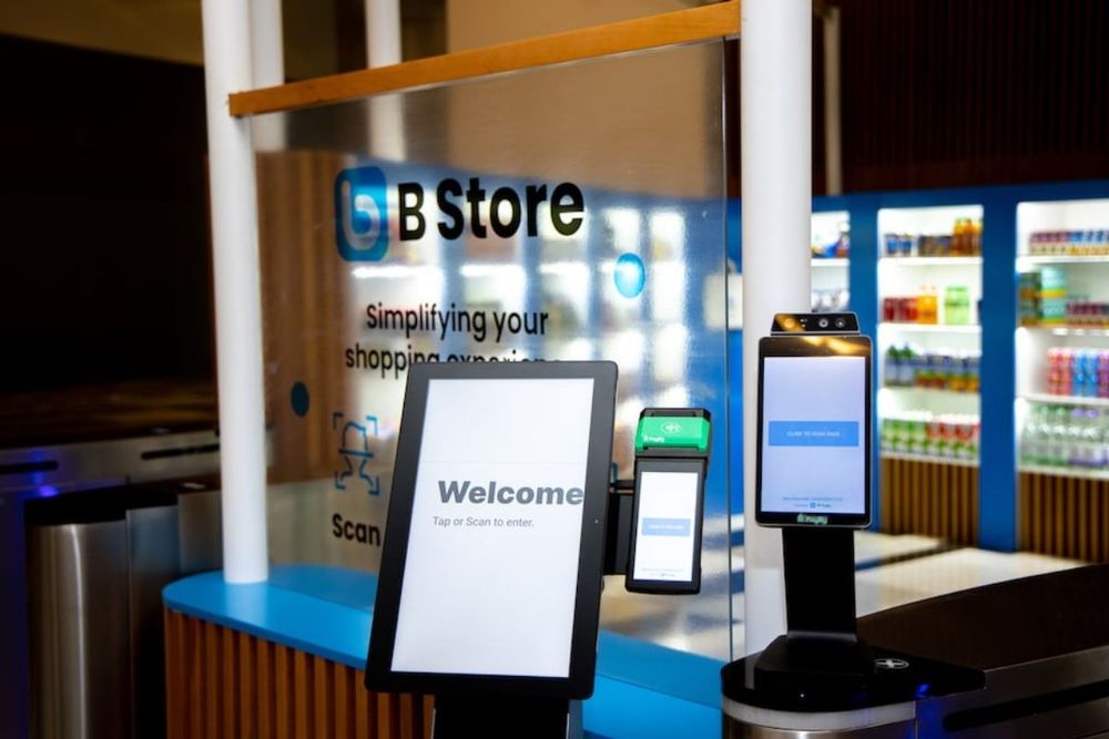 Astra Tech's new B Store in Abu Dhabi allows customers to make grocery payments using facial recognition