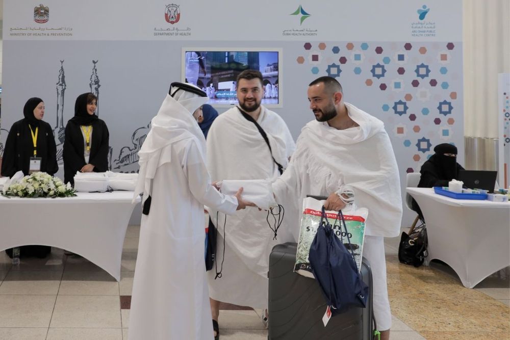 MoHAP provides medical tests and health guidance to pilgrims at airports