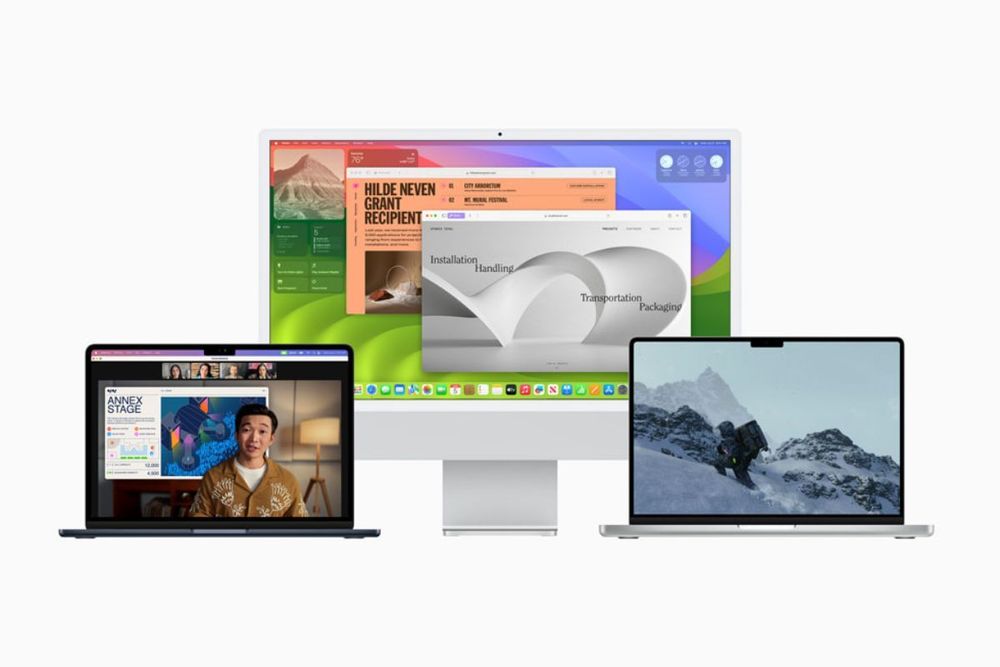 Apple launches latest version of world's most advanced desktop operating system macOS Sonoma