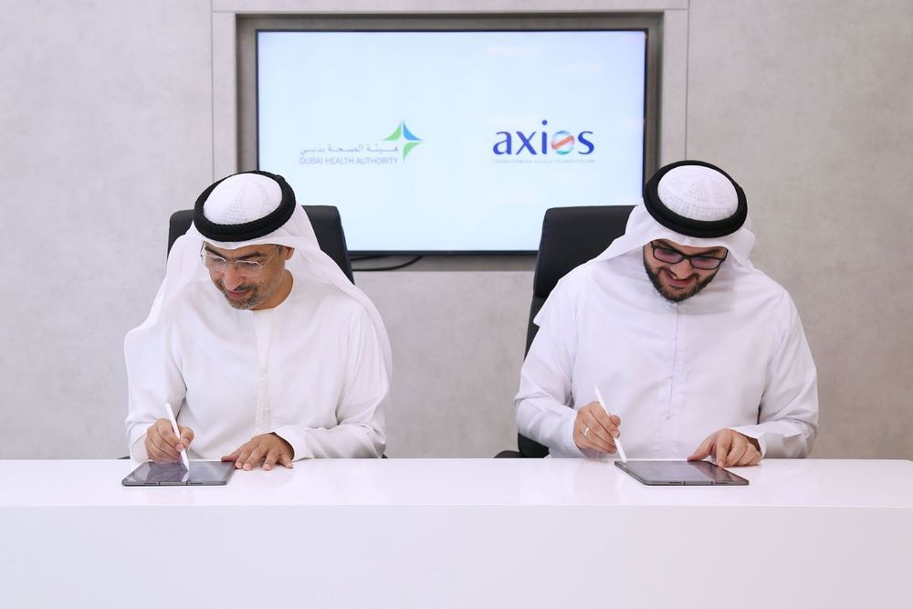 DHA collaborates with Axios International to implement series of awareness and training health programmes