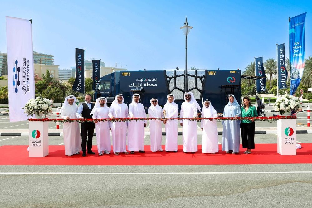 ENOC Group opens new eLink station at Dubai Silicon Oasis