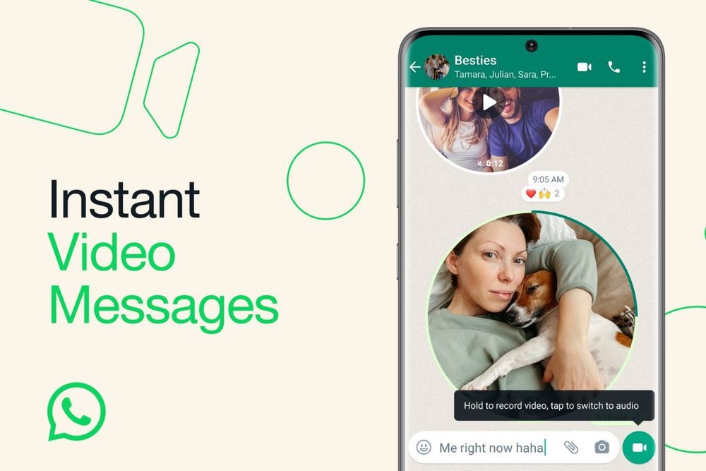 WhatsApp introduces Instant Video Messages