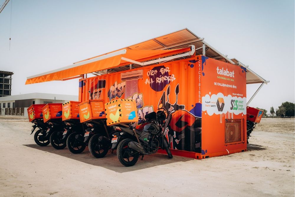 MoHRE joins delivery companies to establish 356 rest stations for delivery drivers