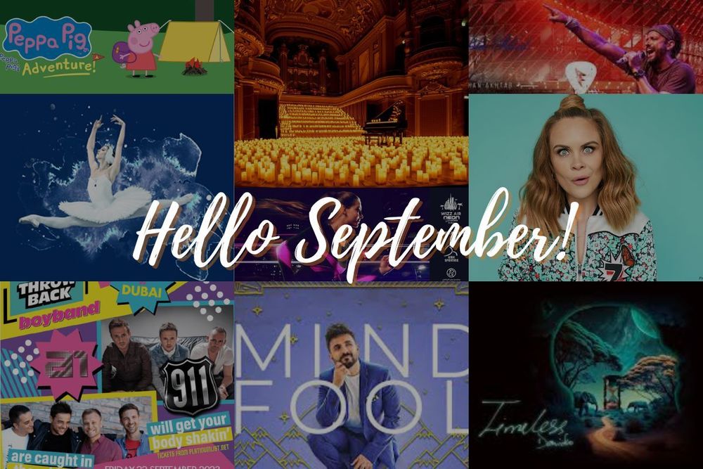 Most Exciting Events to Look Forward to in September 2023 in Dubai