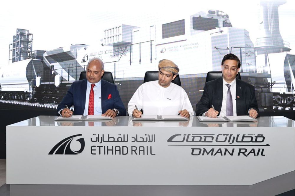 Oman and Etihad Rail Company partners with Jindal to establish sustainable logistics solution