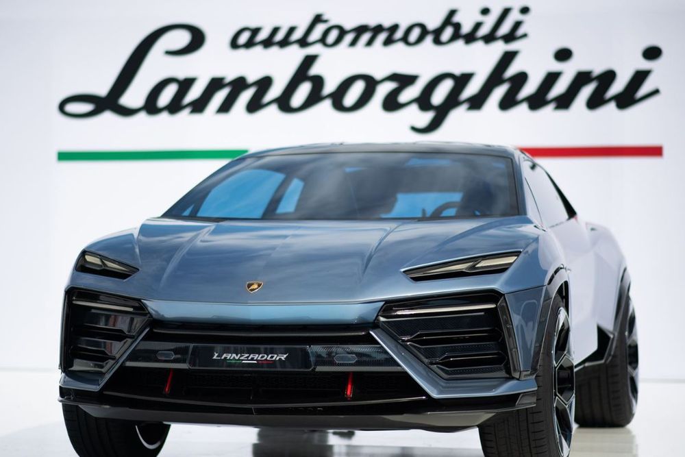 Lamborghini unveils its first-ever all-electric vehicle
