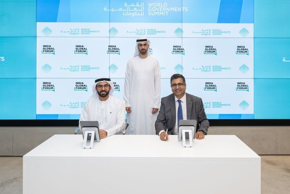 World Governments Summit Organisation launches knowledge partnership with India Global Forum