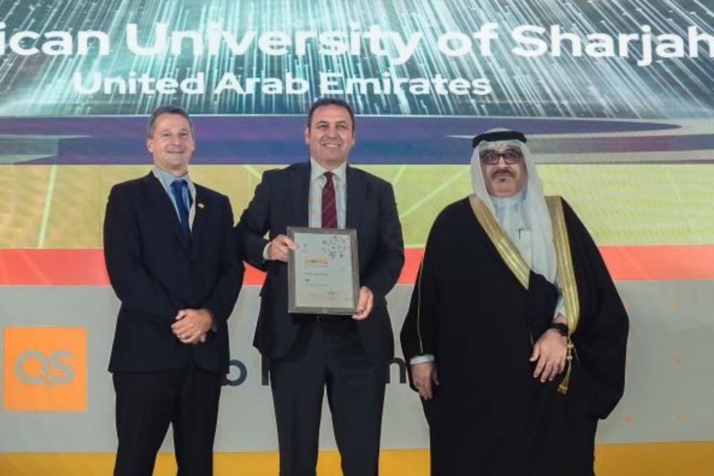 American University of Sharjah ranks among top 10 Arab universities and 3rd in UAE
