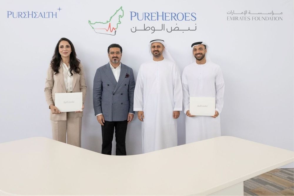 Emirates Foundation partners with PureHealth to establish PureHeroes platform