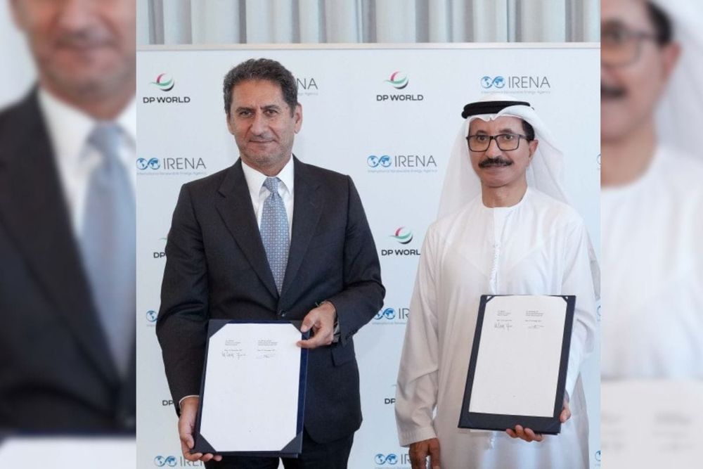 DP World and IRENA Partnered to Decarbonize Ports, Maritime, and Logistics Sectors
