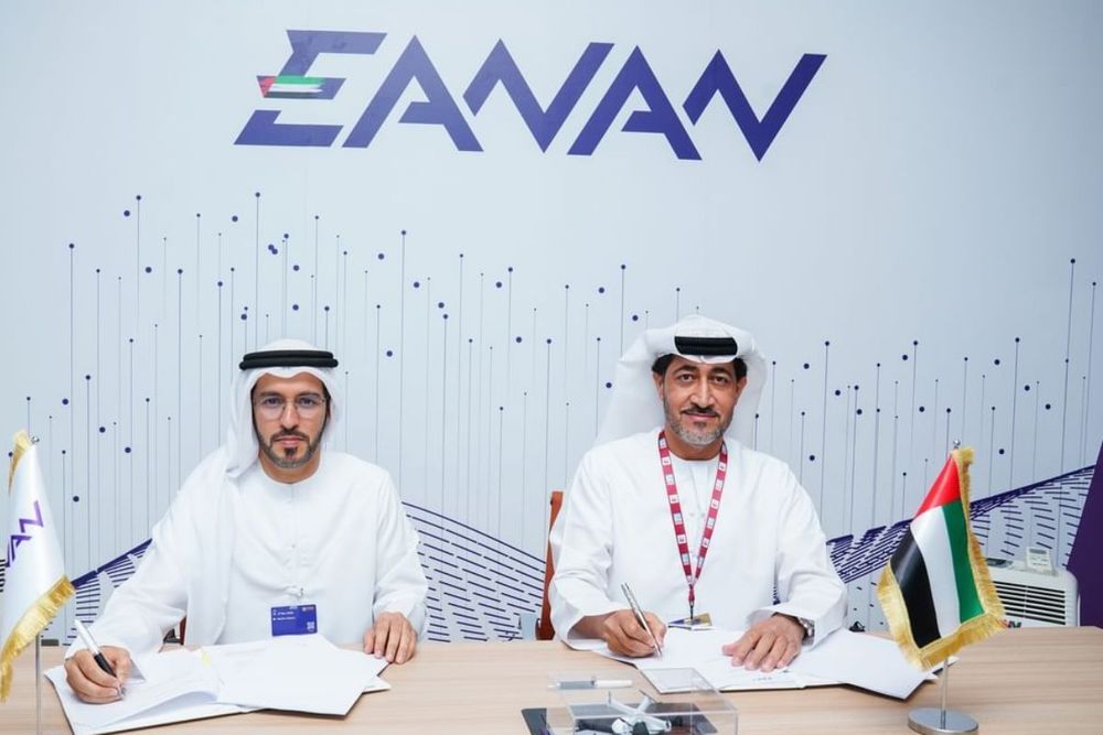 Dubai Future Labs, Eanan Sign Agreement at Dubai Airshow to Boost Drone R&D
