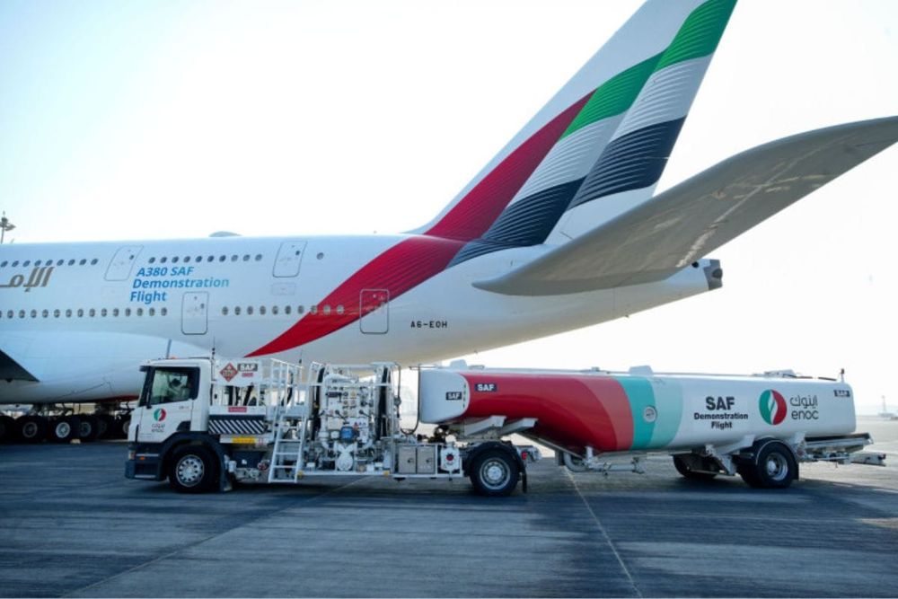 Emirates Becomes World’s First Airline to Operate A380 Demonstration Flight with 100% SAF