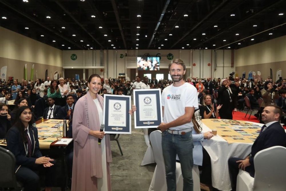 MoCCAE Set Two World Records for Climate Change Awareness with 1100+ Students