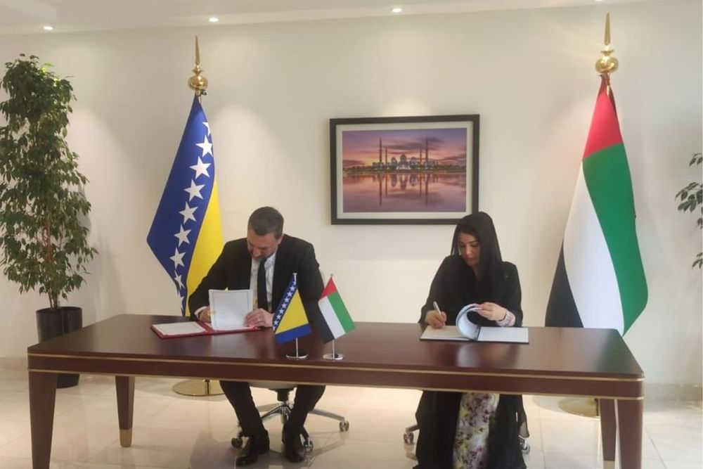 UAE and Bosnia and Herzegovina Strengthen Ties with Visa Exemption Memorandum