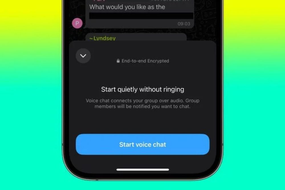 WhatsApp Rolls Out Voice Chats for Large Groups