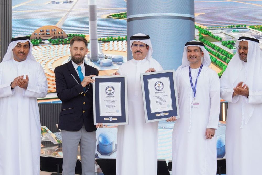 Mohammed bin Rashid Al Maktoum Solar Park Achieves Two Guinness World Records