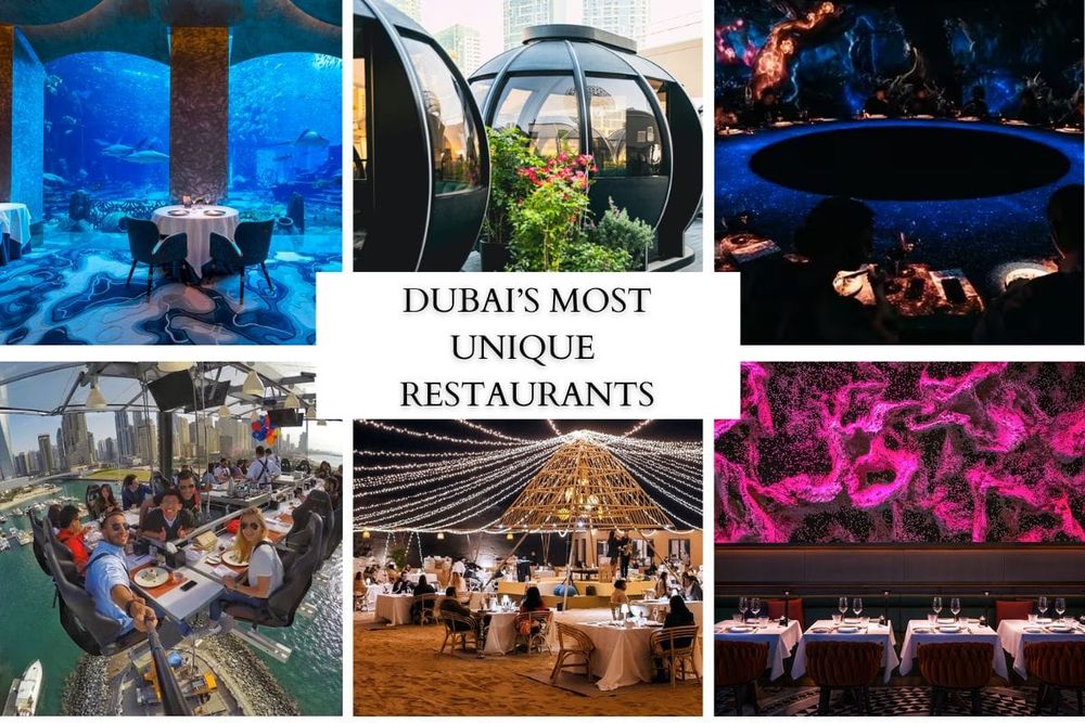 The Most Unique Restaurants in Dubai