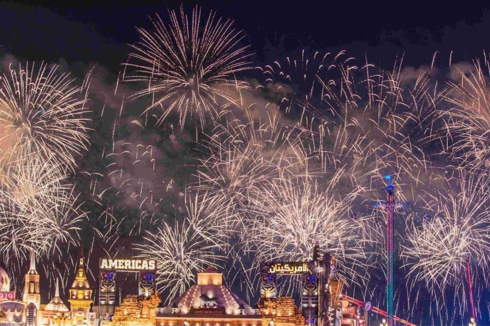 Global Village to Ring in New Year 7 Times with 7 Fireworks shows