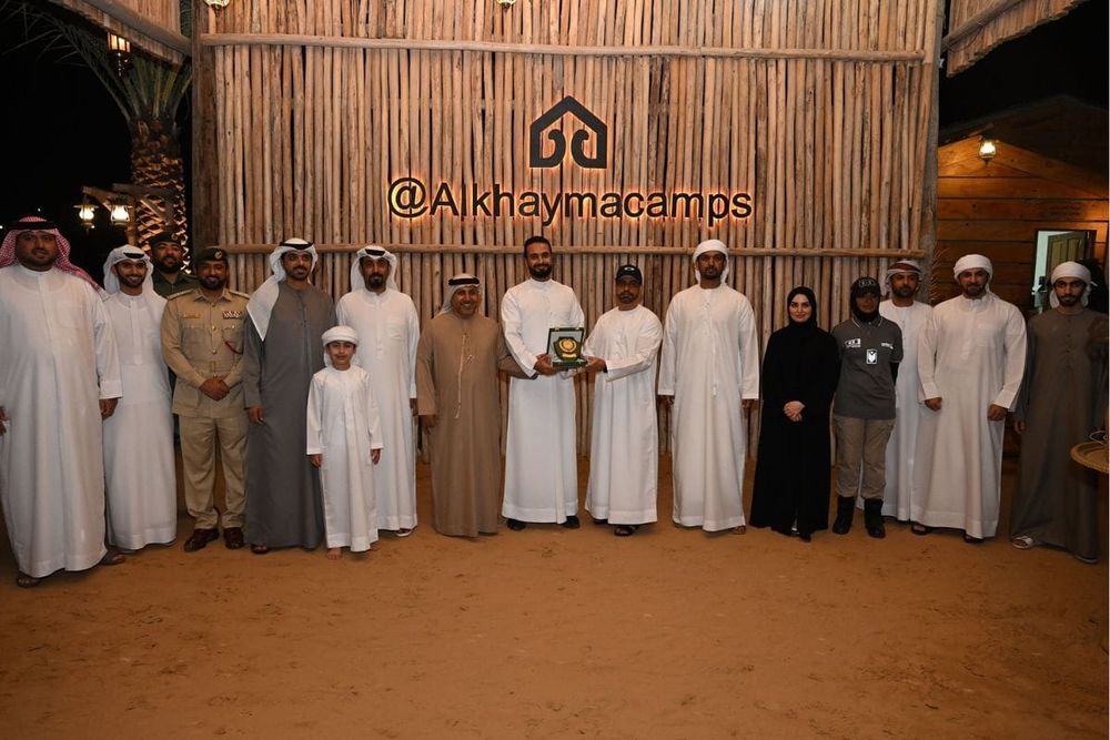 Dubai Police Organises 'Tourist Camps' Event