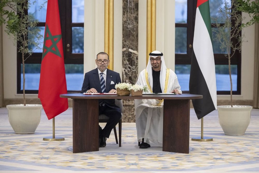 UAE President, King of Morocco sign declaration towards a solid and innovative partnership
