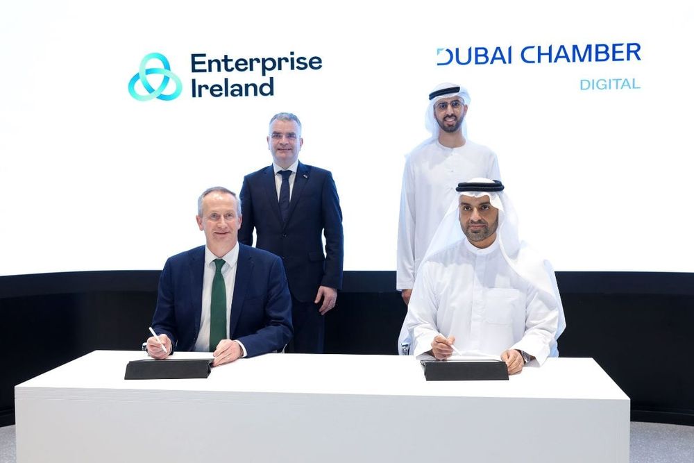 Dubai Chamber of Digital Economy Signs Strategic Partnership Agreement with Enterprise Ireland