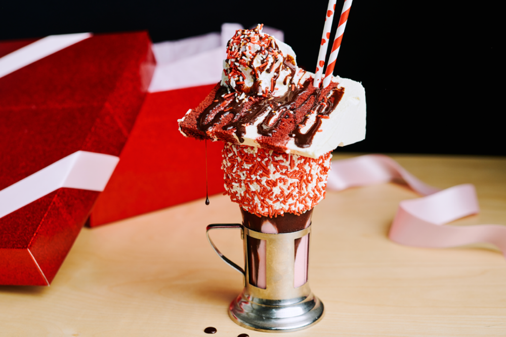 Sweet Valentine: Indulge in BlackTap's Red Velvet Crazyshake