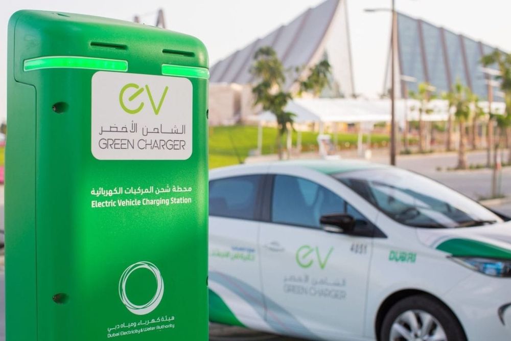 DEWA’s EV Green Chargers Records 59% Surge in Service Usage in 2023