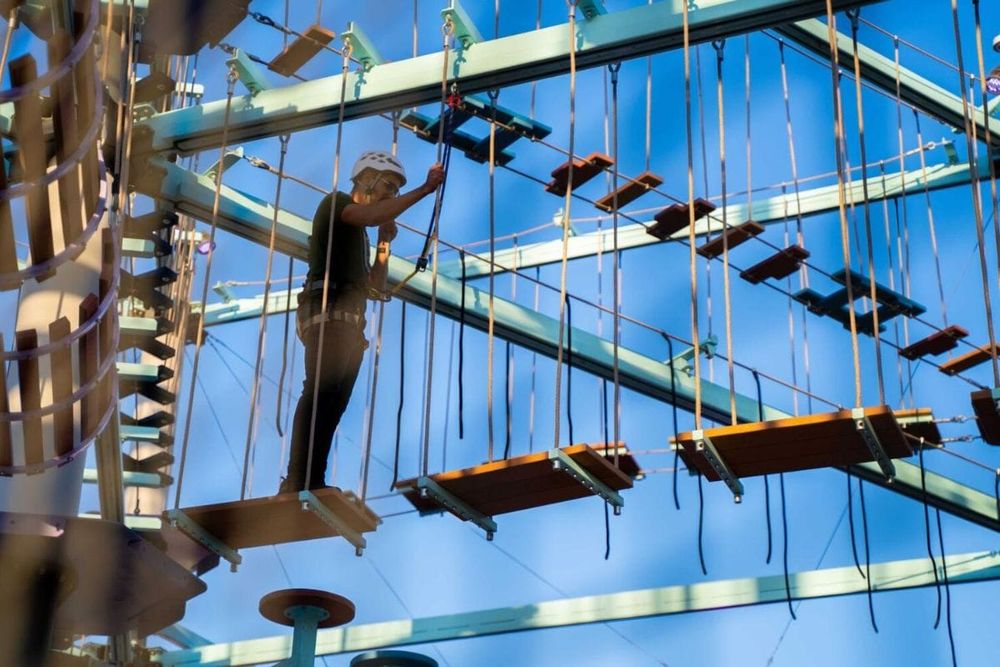 Ninja Trail, Cyclone Slide: Global Village Announces New 'Challenge Zone'