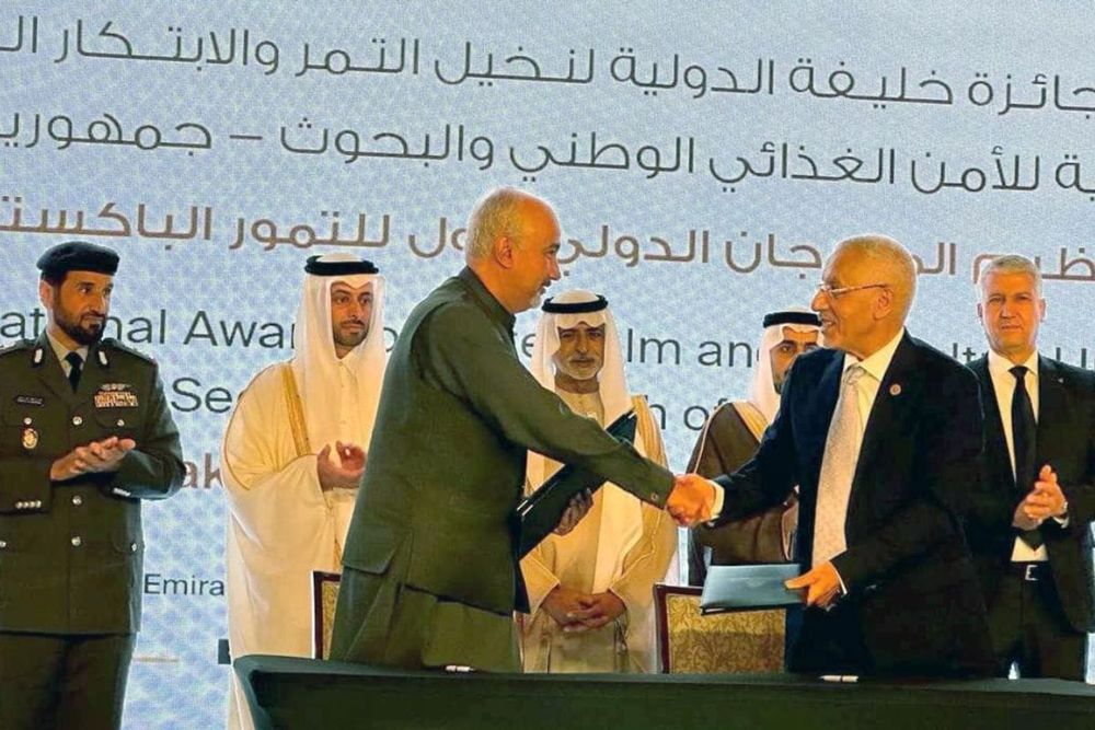UAE, Pakistan Sign MoU to Boost Agricultural Innovation and Research