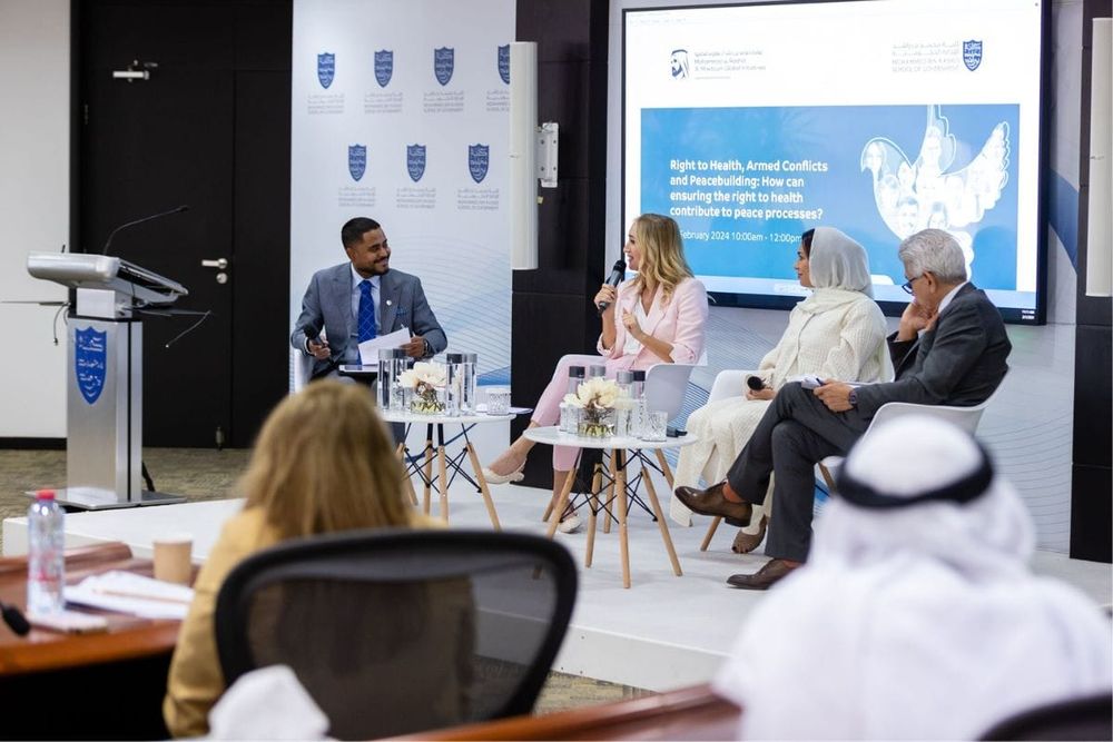 MBRSG Join Forces with GCHRAGD to Explore Healthcare's Role in Peace-Building Initiatives