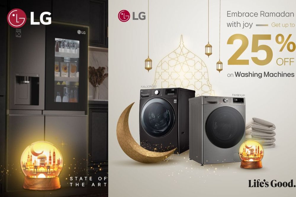 LG Ramadan Promotions: Keeping Food Cool and Clothes Clean
