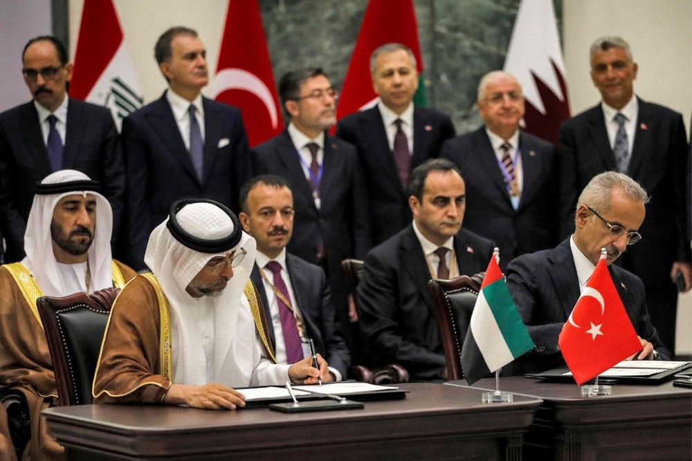 UAE, Iraq, Türkiye, Qatar Sign Quadrilateral MoU on 'Development Road Project'