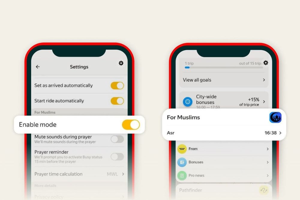 Yango Ride-Hailing Service Launches Unique Feature to Notify Muslim Drivers of Prayer Times