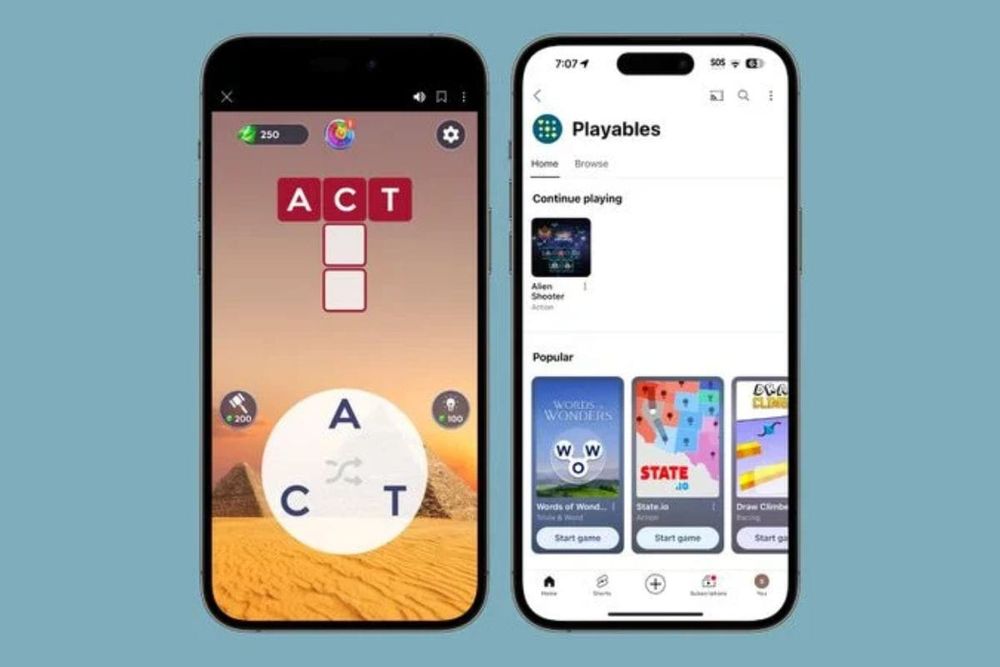 YouTube Introduces 'Playables' Mobile Games for iOS