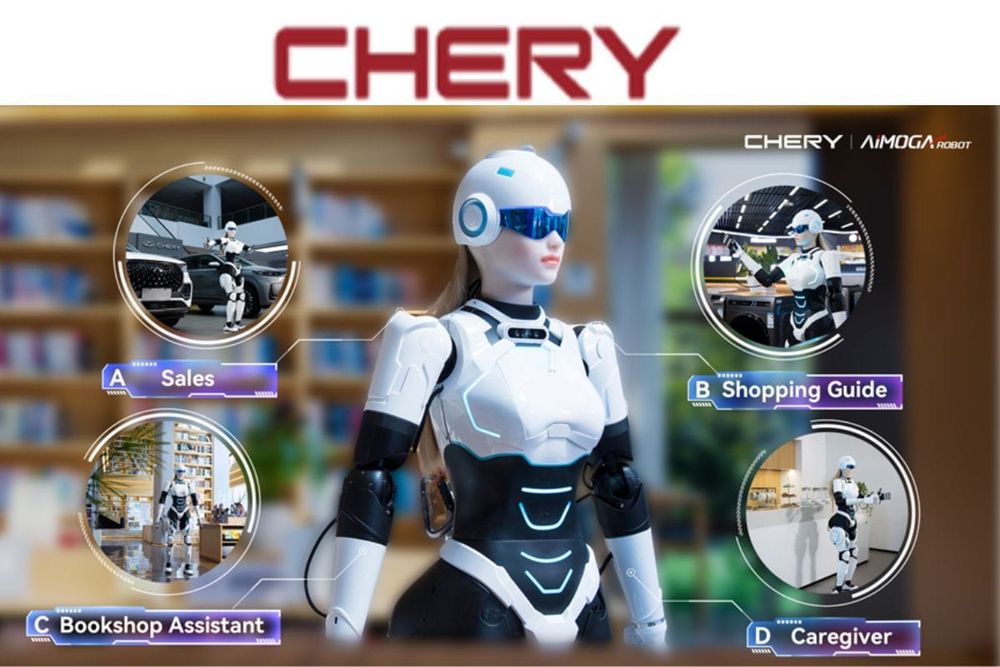 Chery Partners with Aimoga to Enter Smart Robot Industry
