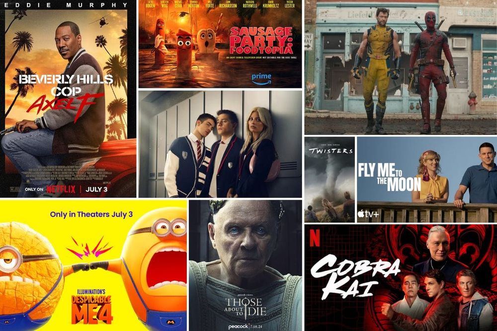 Exciting Movies and TV Shows Coming in July 2024!