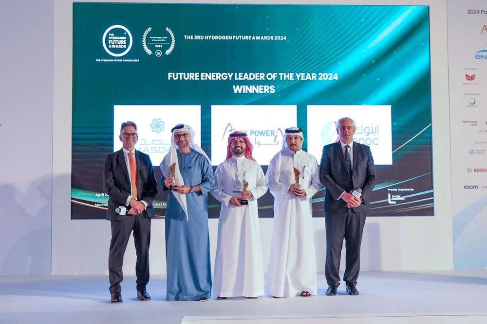 ENOC Group Receives Dual Sustainability Awards at Green Hydrogen MENA 2024