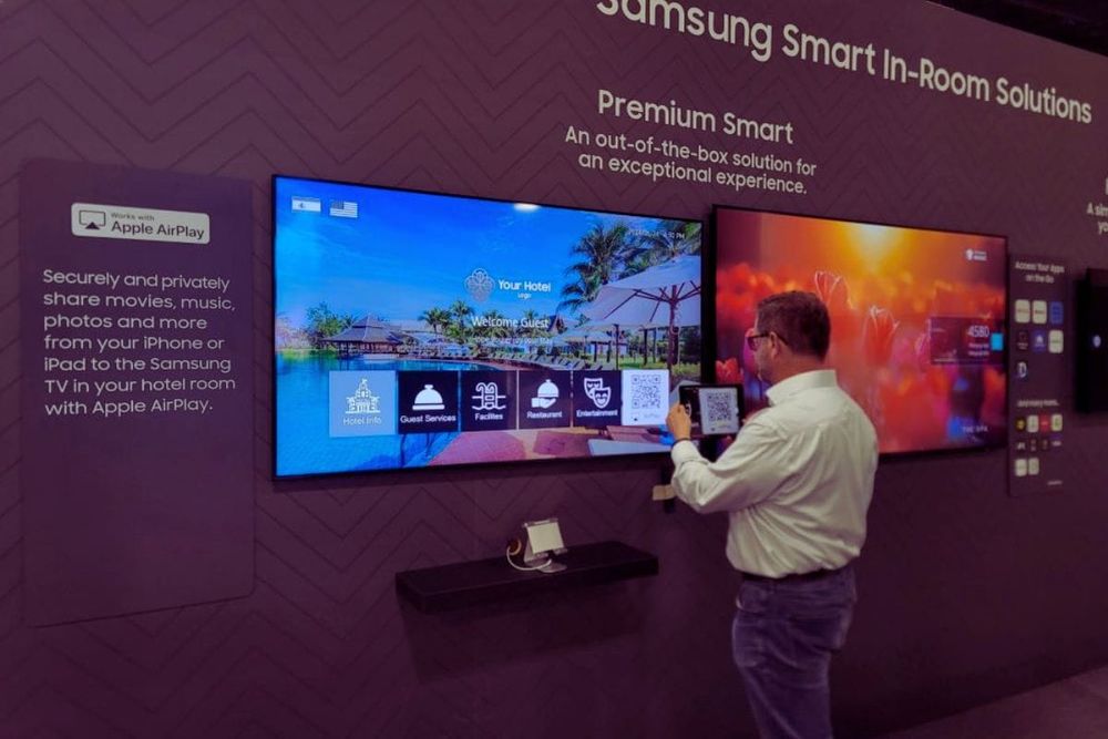 Samsung Introduces AirPlay Compatibility to Enhance Hotel Guest Experience