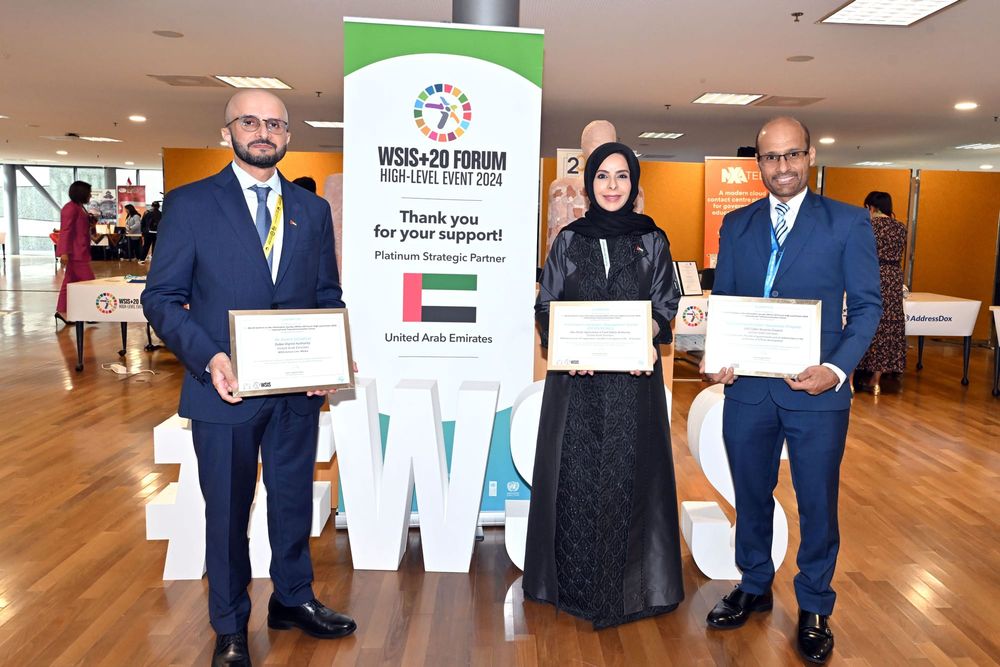 UAE Wins Top Honors at World Summit for 'Cyber Pulse' Initiative