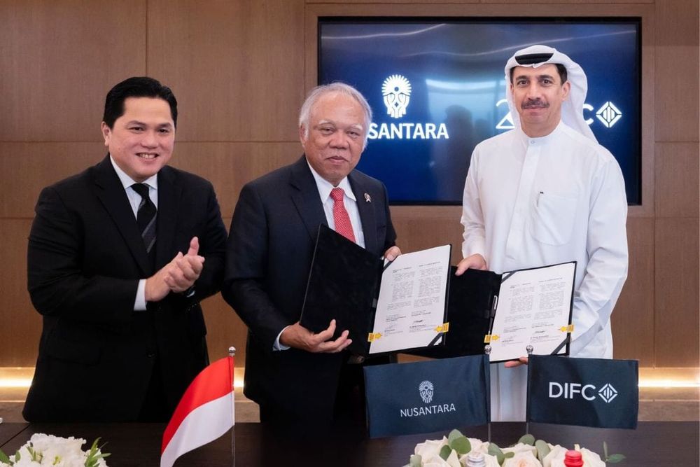 DIFC Signs MoU with Indonesia's Nusantara Capital Authority to Boost Financial Cooperation