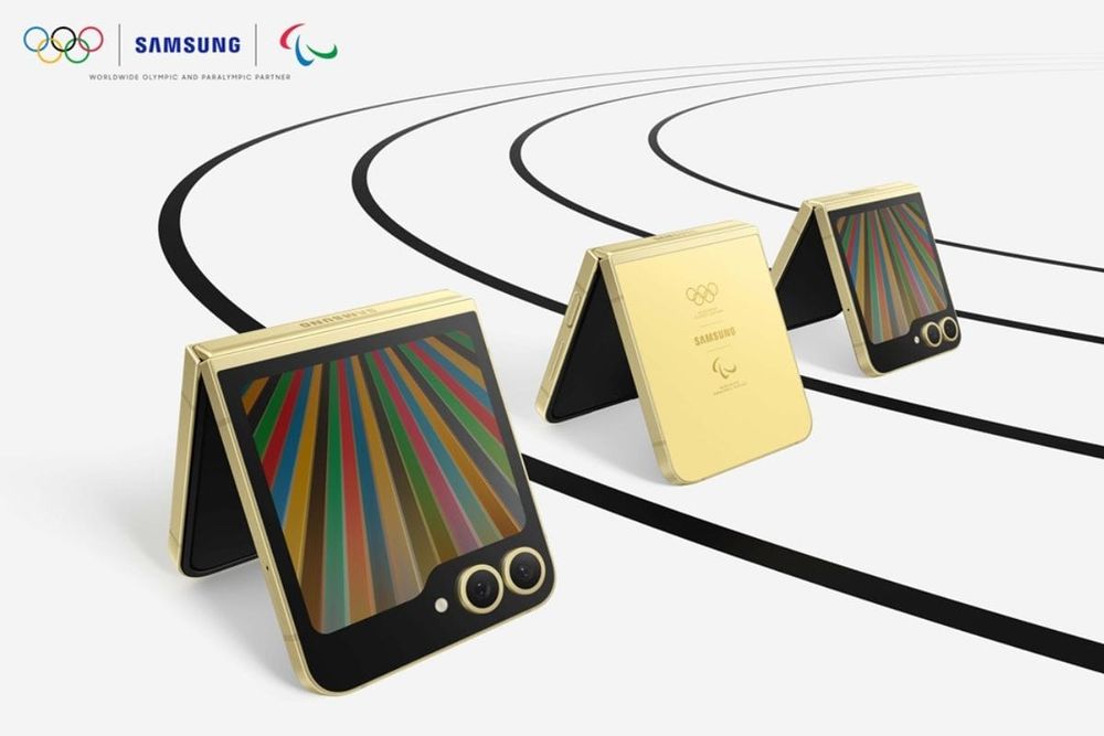 Samsung Unveils Galaxy Z Flip6 Olympic Edition for Paris 2024 Athletes