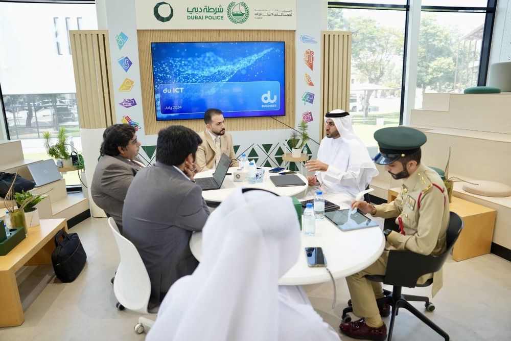 Dubai Police and 'du' Collaborate on Proactive Digital Transformation