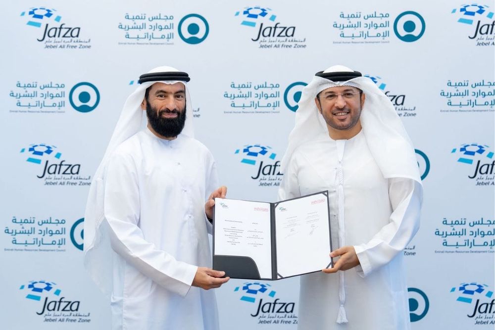 Emirati Human Resources Development Council and Jafza Partner to Boost Emirati Employment