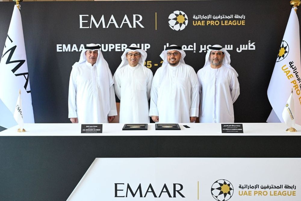 Emaar Properties Secures Title Sponsorship for UAE Super Cup