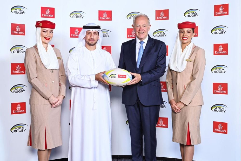 Emirates Airlines Expands Rugby Commitment as Title Sponsor of Asia Rugby