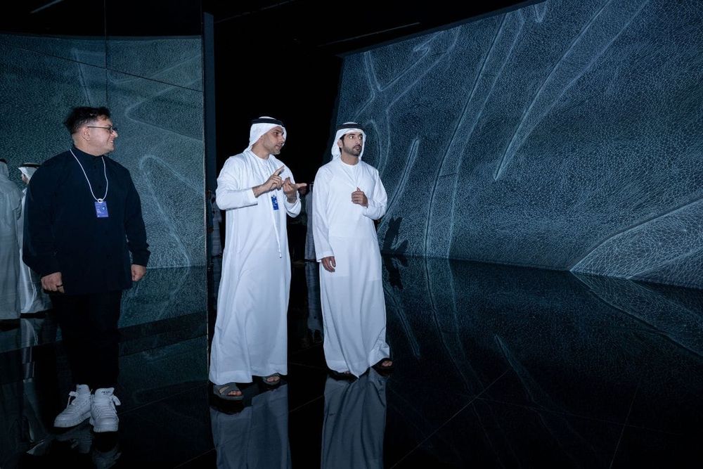 Hamdan bin Mohammed Unveils ‘Earth Dreams’ Exhibition at Museum of the Future