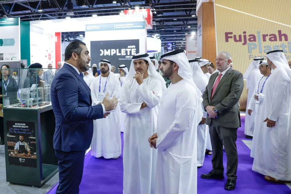 Sheikh Mansoor bin Mohammed Inaugurates Gulfood Manufacturing and Gulfhost 2024 in Dubai