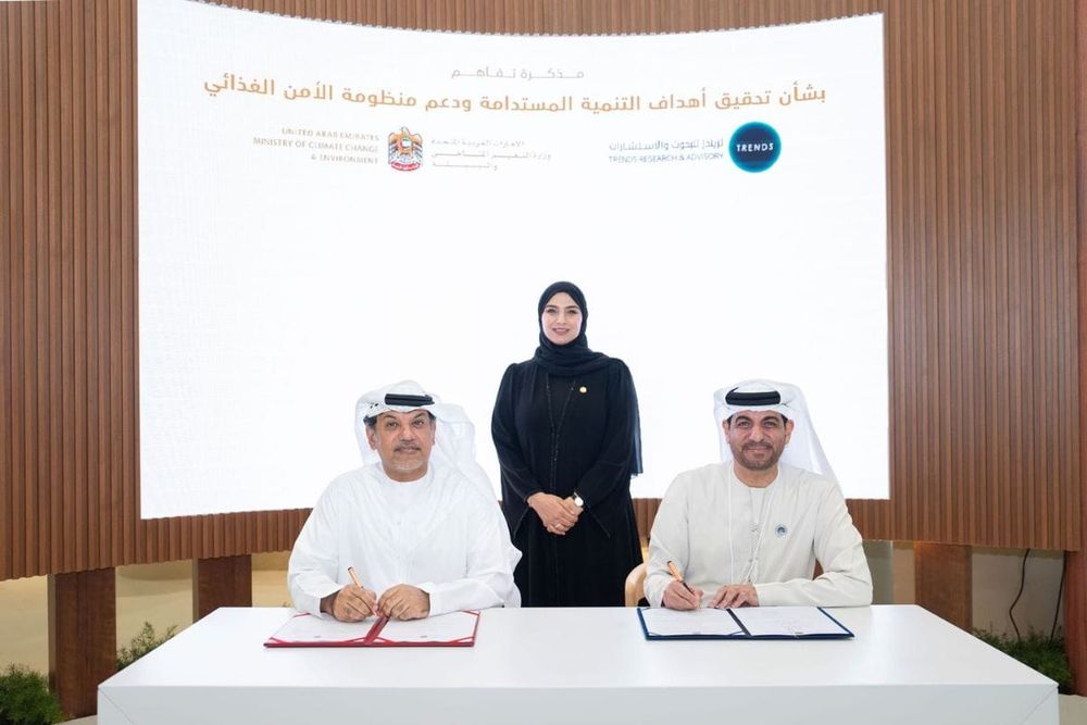UAE Steps Up Food Security Efforts with New MoU