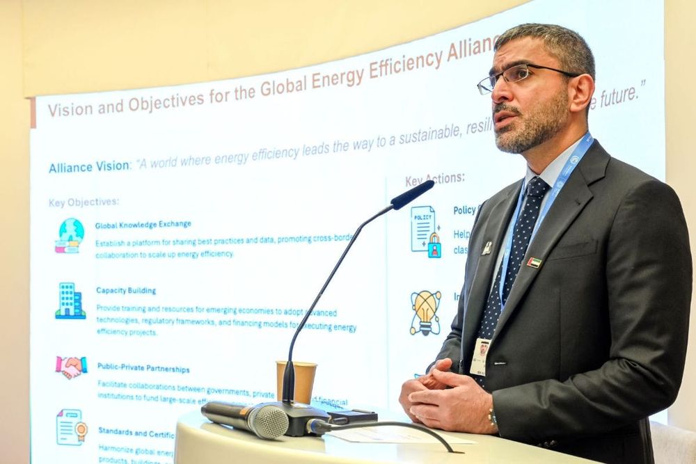 UAE Launches Global Energy Efficiency Alliance at COP29 to Drive Sustainability Goals